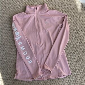 Women’s Under Armour Light Pink Performance Pullover